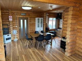 天然温泉付ログハウス ヴィレッジR 4名様まで同一料金 屋根付bbq設備あり - 3