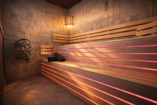 Wellness Tuin Woestijnroos Wellness Lodge met privé sauna stoomcabine en jacuzzi inclusief gratis prosecco en partner box - ultieme partner beleving - - 9