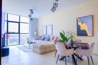 Dazzling 1BR Simplex Apartment Al Raha The View - 6