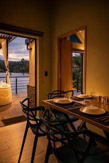 Cabaña con Jacuzzi frente al Lago - 9