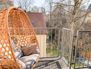 BA2-Urlaubsmagie - helle, gemütliche Wohnung am Bach für bis zu 6P - 7