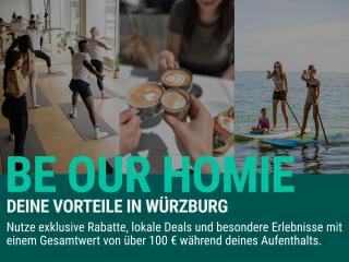 homie stay paradeplatz - Würzburger Innenstadt - 8