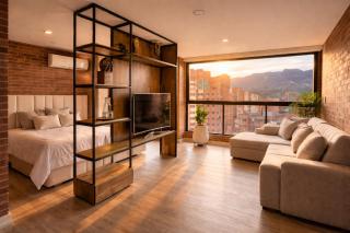 Loft moderno en Laureles vista - AC - Wifi - 0