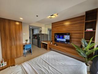 Alexandrite Studio 25th Floor JTower Residences near SM JMall WiFi and Pool - 0