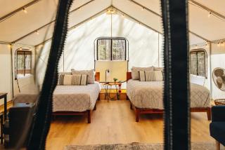 Blue Heron's Nest - Glamping Tent in the Gorge with AC - Rogers - 7