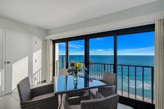 Gulf Tower 10D Beachfront Gulf Views Airconditioned Sun Room Open Air Balcony - 8