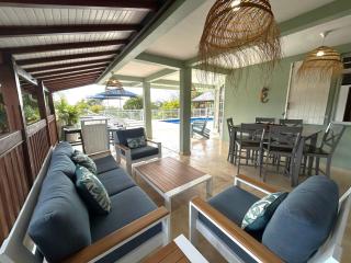 Villa L'Escapade Tropicale - Vue Mer - Piscine - Salle de Sport - 3