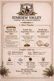 Stardew Valley Farm Nordic Spa Stay - 4