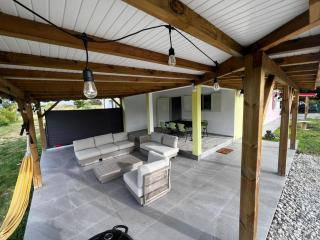 VILLA 4prs , terrasse , fibre, hamac - 0