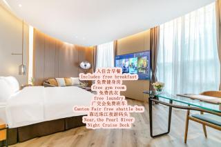 Huiju Hotel Shamian Island Tongfuxi Subway Canton Fair freeshuttle bus Pearl RiverNight Cruise HuangshaMetro branch - 0