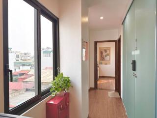 Quiet Alley 1BR Living Room - 2