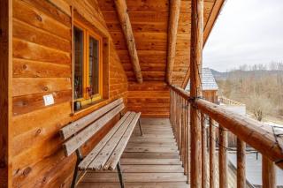 Naturstammhaus Almhütte - 5