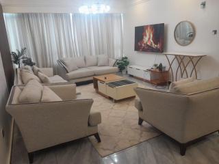 Elegant luxury three bedroom apartment with swimming pool fully equipped gym children playing ground ample parking space and amazing scenic view - 8