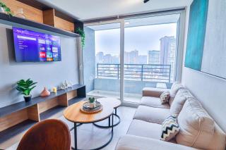 HOM I Cercano a Metro Irarrazava l 1D1B I Terraza - 0