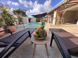 villa avec piscine pres de la plage avec billard et baby foot - 5