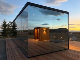 NEW Mirror Cabin Luxury Retreat with Hot Tub and Sauna - 8