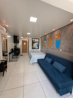 Flat com Piscina Rooftop - 900 metros do centrinho - 0