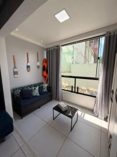 Flat com Piscina Rooftop - 900 metros do centrinho - 1