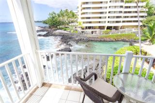 Oceanfront Condo Wrap-Around Lanai Almost Hanging Over The Ocean -Hale Kona Kai 313 by Casago Kona - 6