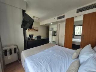 Flat Hotel Moema com piscina e sofá cama(Apto 508) - 7