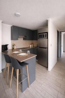 Moderno departamento 2D ,con estacionamiento, excelente ubicación, a una cuadra de el metro - 0