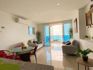 Apartamento con vista directa al mar en Reserva del Mar - Balcón, playa privada y piscinas tipo resort - 7