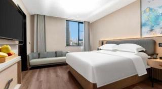 Echarm Hotel Wuhan Vanke Future Center Wulidun Metro Station - 5