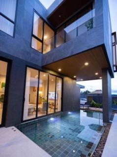 Luxury Seafront 3BR Pool Villa Duplex A2 - 0