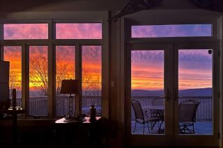 Serene Mountainside Retreat with Panoramic Views & Game Room in Bovina, New York - 3