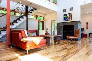 Secluded Contemporary Haven with Fire Pit & Sweeping Vistas in Margaretville, New York - 8