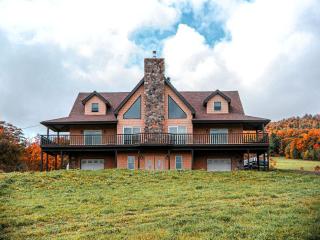 Expansive Getaway Designed for Gatherings with Game Room & Scenic Decks in Stamford, New York - 0