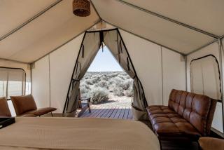 Secluded Sustainable Bell Tent Retreat with Private Decks Near Monticello, Utah - 5