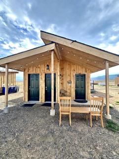 Secluded Sustainable Bell Tent Retreat with Private Decks Near Monticello, Utah - 2
