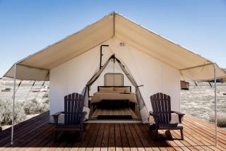 Secluded Sustainable Bell Tent Retreat with Private Decks Near Monticello, Utah - 0