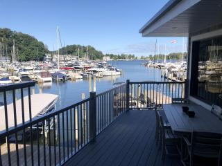 Stylish Lakefront Loft with Marina Views at Eldean Shipyard near Macatawa, Michigan - 7