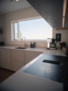 Waterfall Villa - Black Beach & Fjord Views - 1