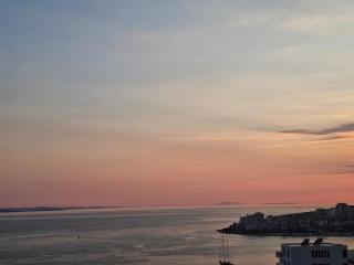 Sunset panorama Saranda - 2