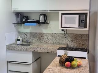 Flat Beira-mar completo com limpeza no nobile suites Tambaú - 8