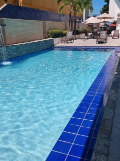 Flat Beira-mar completo com limpeza no nobile suites Tambaú - 7