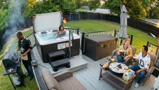 Tiny Home Hot Tub Privacy Fence Fire Pit Peaceful Neighborhood near Bogue Chitto State Park - 9