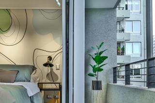 Apart completo con balcón, cercano a Est Metro y Barrio Italia - 3