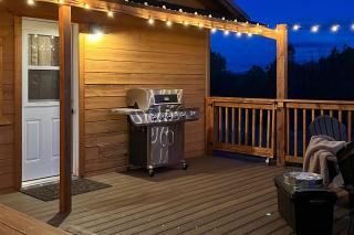 Walk to Private Lake! Family Cabin w/ Large Decks - 3