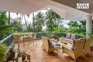 StayVista at Waves by the Beach with Beach Access, Pool, Lawn - Alībāg - 6