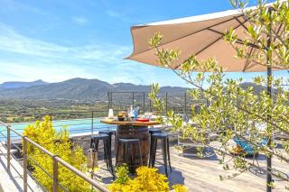 Villa 2F avec piscine privée, vue mer et montagne - 6