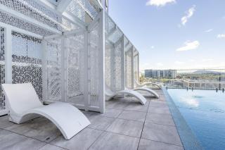 Elegant 3BR Retreat with Pool, Parking & Balcony - 1