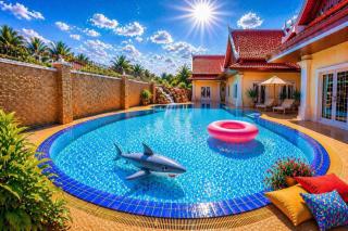 Pattaya 5BR Pool Villa Sleeps 10 - Sur de Pattaya - 0