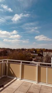 Dachwohnung mit Südbalkon Sauna und Strandkorb - 5