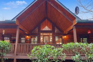 Vintage Luxury Mountain Cabin, Creekside, King Bed, Spa, Fire Pit, Game Room, DogsOk - 9