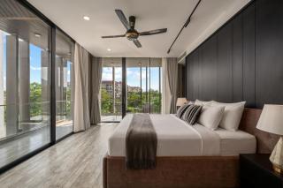 Modern Luxury Pool Villa w/ Sauna 500m to Beach - 7