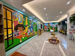 luxurious fully furnished two bedroom apartment with swimming fully equipped gym ample parking space children playing ground area and amazing city views - 9